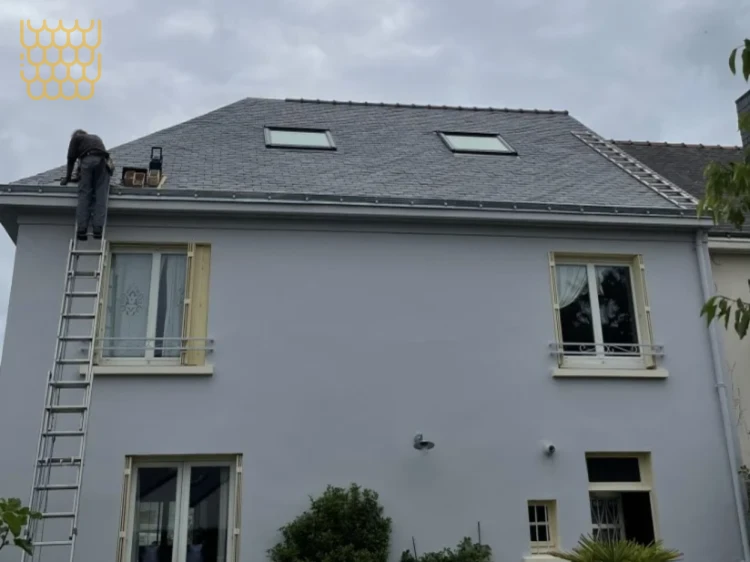 Nettoyage toiture à Nantes